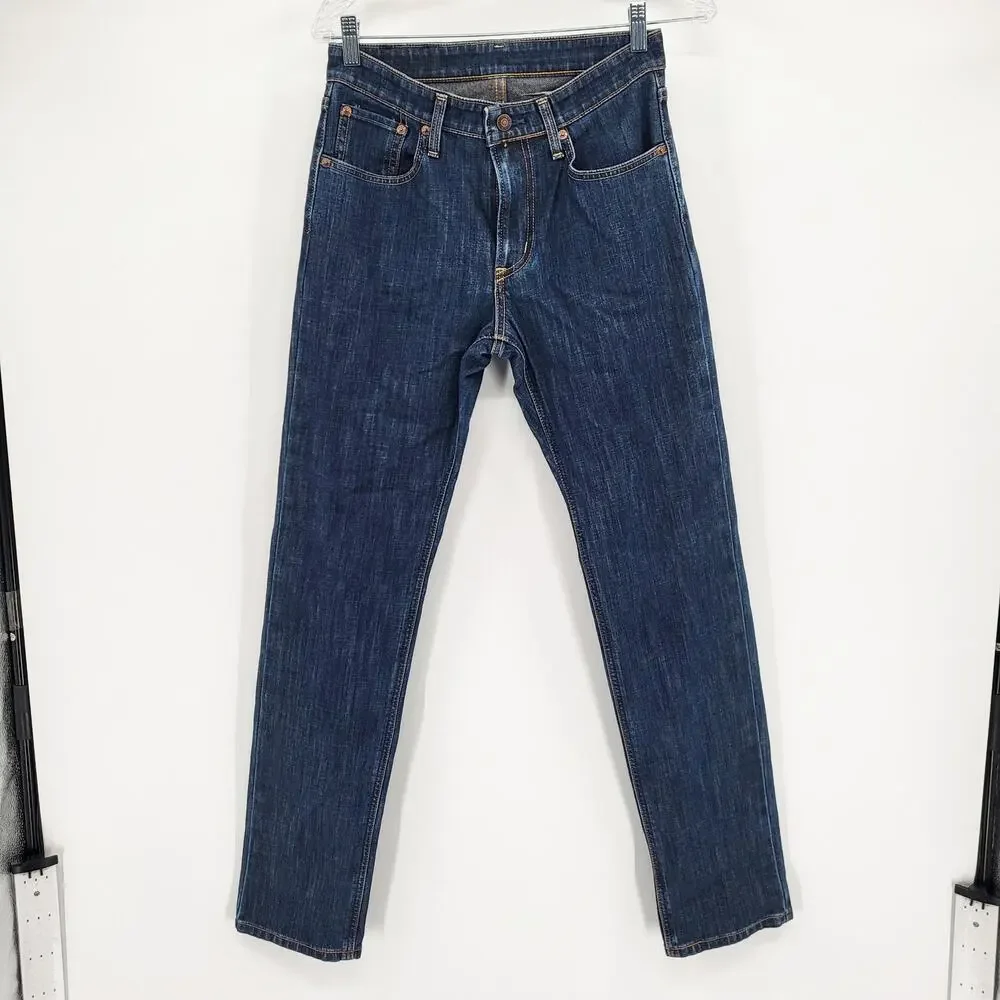 Edwin International Basic No. 403 Blue Dark Wash Straight Leg Jeans Mens Size 28